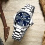 Precision Auto Mech Watch: Reliable, Stylish, Water Resistant w/ SS Case & Band – Bild 3