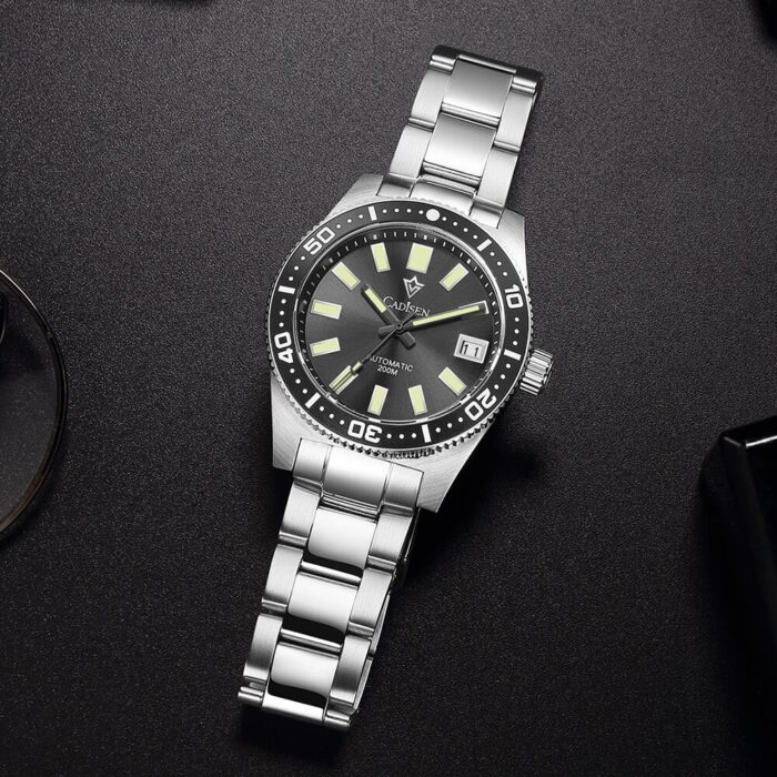 Stylish & Reliable 38mm Auto Mech Watch with Sapphire Crystal & 200m Water Resistant – Bild 2