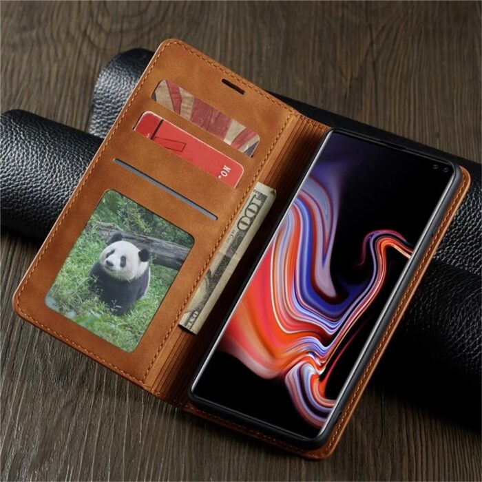 Thin Case for iPhone 12 Mini 11 Pro XS Max XR 8 7 6s 6 Plus SE 2020 Suede Magnetic Flip Cover Phone Wallet Bag – Bild 2