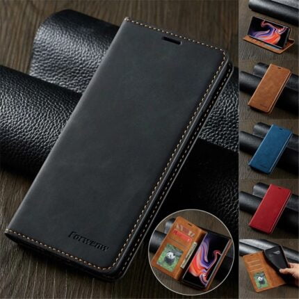 Thin Case for iPhone 12 Mini 11 Pro XS Max XR 8 7 6s 6 Plus SE 2020 Suede Magnetic Flip Cover Phone Wallet Bag