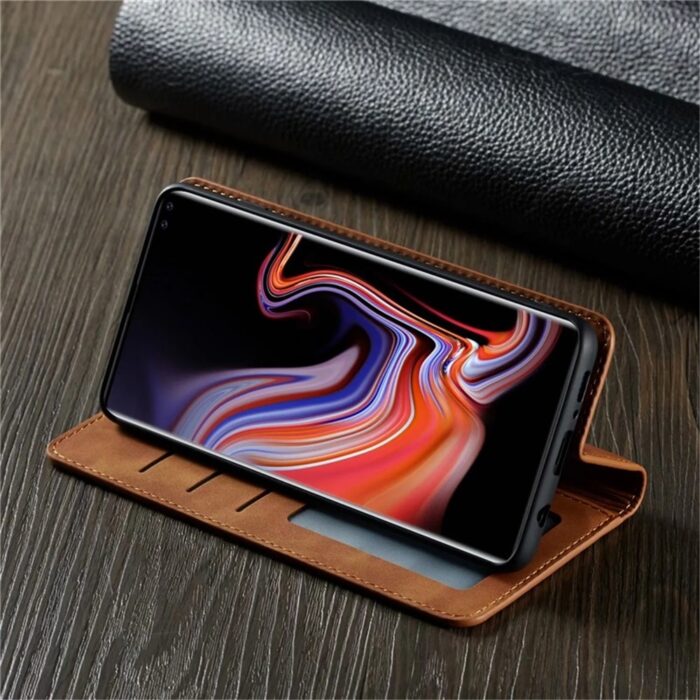 Thin Case for iPhone 12 Mini 11 Pro XS Max XR 8 7 6s 6 Plus SE 2020 Suede Magnetic Flip Cover Phone Wallet Bag – Bild 3