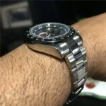 Edelstahl Geschäfts Uhr mit Regenbogen Keramik Lünette - Mechanisch & Wasserdicht für Männer – Bild 3