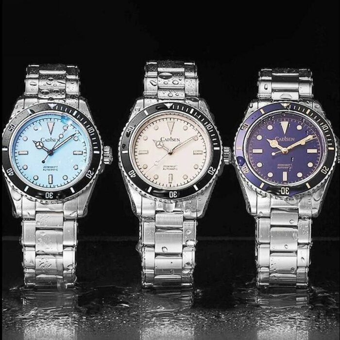 Luxuriöse NH35 38mm Automatik-Uhr für Männer mit Saphirglas, wasserdicht, Edelstahlgehäuse – Bild 6