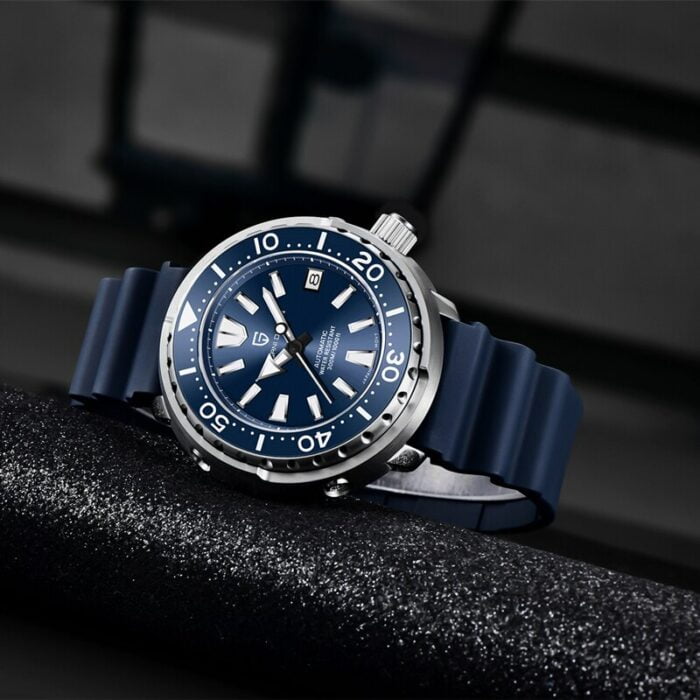 PAGANI DESIGN Mechanische Herren Automatik Armbanduhr Saphirglas Ceran-Lünette wasserfest NH35A – Bild 4