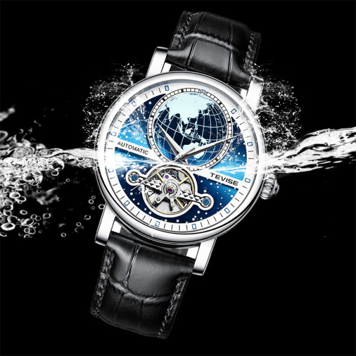 TEVISE Automatic Watch Man Luxury Sport Mechanical Watches Mens Hollow Luminous Skeleton Tourbillon Wristwatch Relogio Masculino – Bild 4