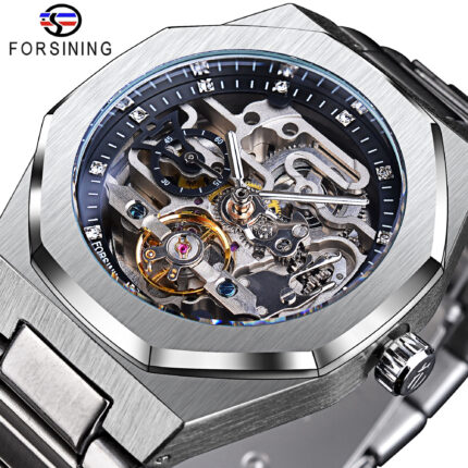 Armbanduhr Automatische Mechanische Uhr Skeleton Herren Armbanduhren
