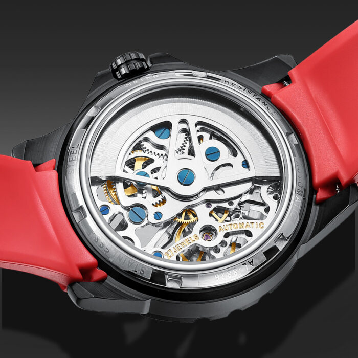 717552242-1.jpg AILANG Luxus Automatikuhr für Herren, mit hochwertigem mechanischem Uhrwerk, hohlem Zifferblatt und wasserdichtem Design – Bild 5