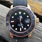 Mechanical Wristwatches Men Automatic Top Luxury Brand Watch Mens Gold Stainless Steel Sapphire Glass Silicone Watch New CASENO – Bild 2