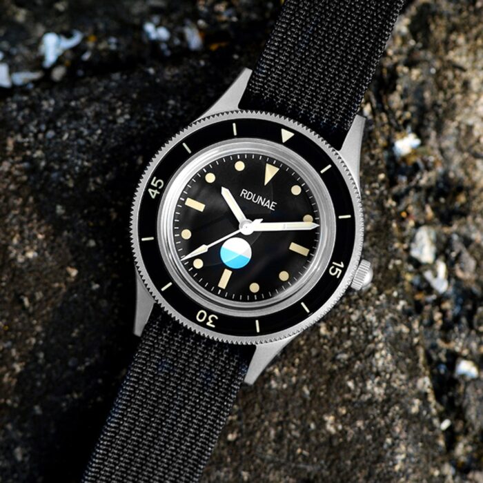 Vintage 40mm Diver Watch Men Automatic Self-Wind Mechanical Wristwatches Sports Military Luminous Watches NH35 Movement RDUNAE – Bild 1