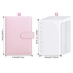 A6 Budget Binder Notebook Cash Umschläge System Set Mit Binder Taschen für Geld Budget Speichern Bill Veranstalter – Bild 2
