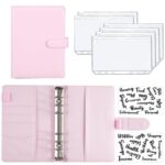 A6 Budget Binder Notebook Cash Umschläge System Set Mit Binder Taschen für Geld Budget Speichern Bill Veranstalter