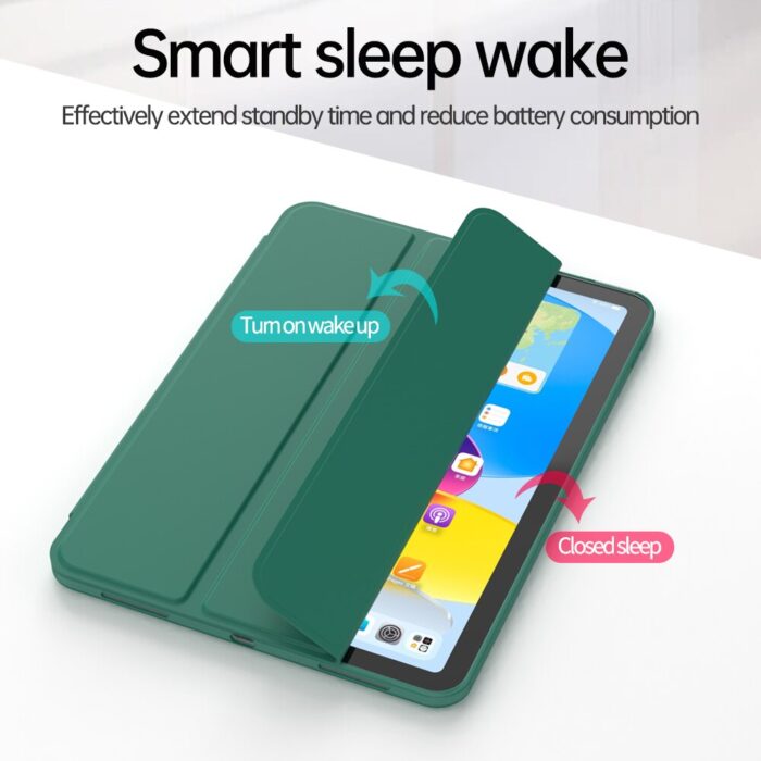 For iPad 10 2022 10th Generation A2696 Tablet Kids Magnetic Folding Smart Cover Funda for Apple iPad 10 9 Inch 2022 Case – Bild 4