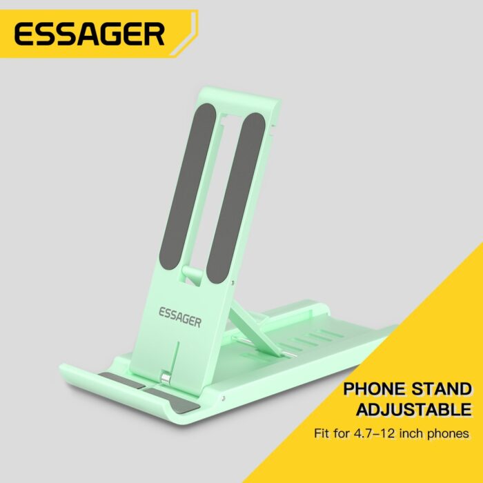 Essager Tragbare Desktop Halter Faltbare Mini Moblie Telefon Stehen Für iphone 13 Pro Max iPad Xiaomi Schreibtisch Halterung Tragbaren Stand – Bild 6