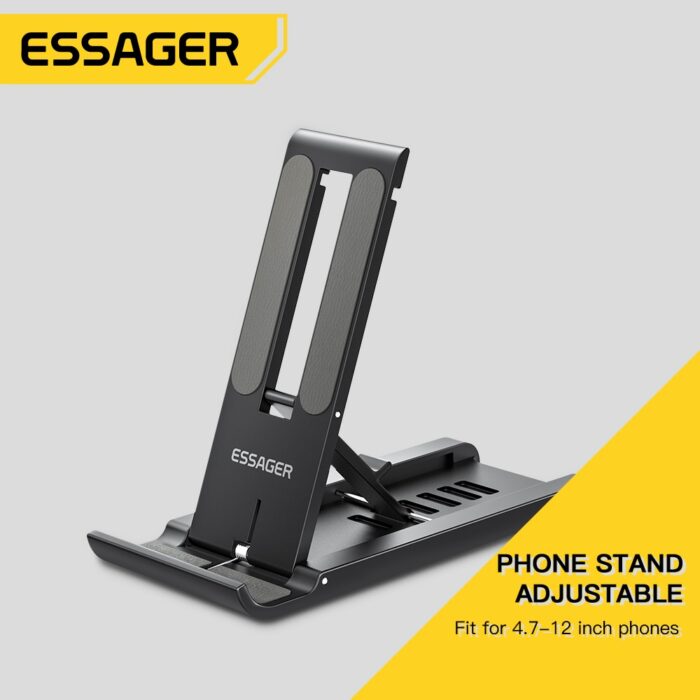 Essager Tragbare Desktop Halter Faltbare Mini Moblie Telefon Stehen Für iphone 13 Pro Max iPad Xiaomi Schreibtisch Halterung Tragbaren Stand – Bild 1