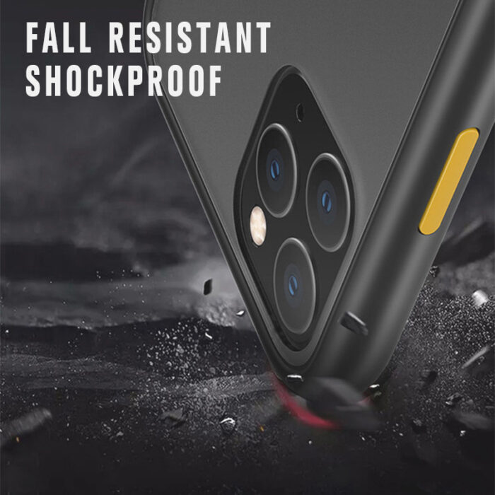 Luxury Matte Transparent Silicone Shockproof Phone Case For iPhone 11 12 Pro Max Mini X Xs XR 7 8 Plus SE 2 2020 Hard Back Cover – Bild 6