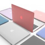 MacBook Air 13 Zoll Hülle | Kompatibel mit MacBook 13,3 Air A1932 A2179 A2337 | Schutzhülle Hartschale mit Tastaturschutz | Transparent