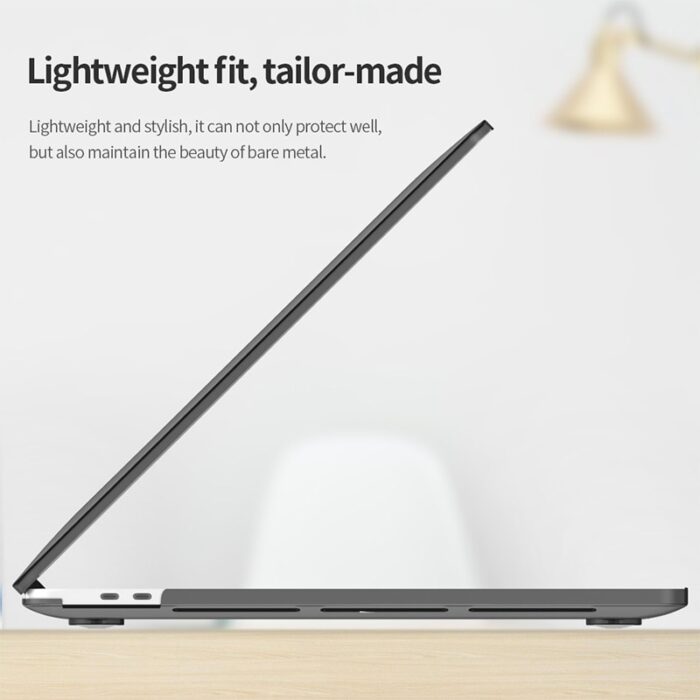 MacBook Air 13 Zoll Hülle | Kompatibel mit MacBook 13,3 Air A1932 A2179 A2337 | Schutzhülle Hartschale mit Tastaturschutz | Transparent – Bild 6