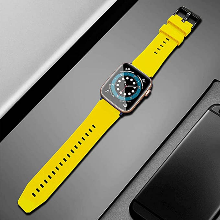 Band Strap Silicone Bracelet Loop for Apple watch ultra 49mm 44mm 40mm 45mm 41mm 42mm 45 mm – Bild 6