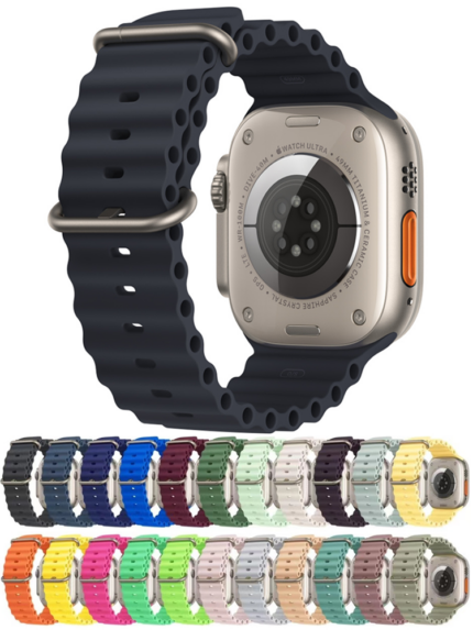 Band Strap Silicone Bracelet Loop for Apple watch ultra 49mm 44mm 40mm 45mm 41mm 42mm 45 mm