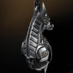 Edelstahl Panzerkette Halskette Kette Herren Damen Silber Gold Schwarz Ägyptisch – Bild 4