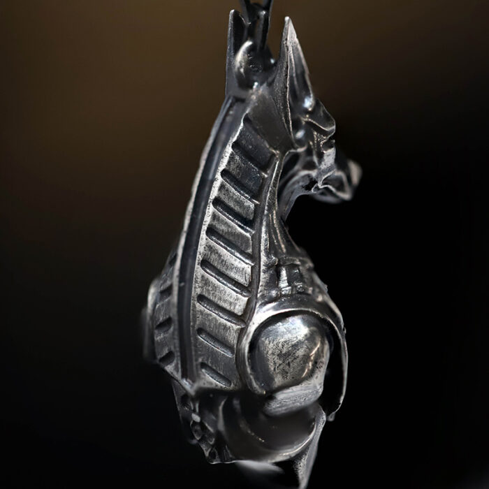 Edelstahl Panzerkette Halskette Kette Herren Damen Silber Gold Schwarz Ägyptisch – Bild 4