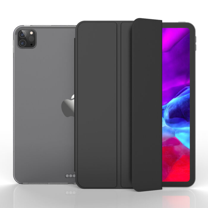 Ha4f5bb1d10ad437992bbfd69ab6c7971K.jpg Support Case Wireless Charging for iPad Pro 2020 Soft TPU Cover – Bild 1