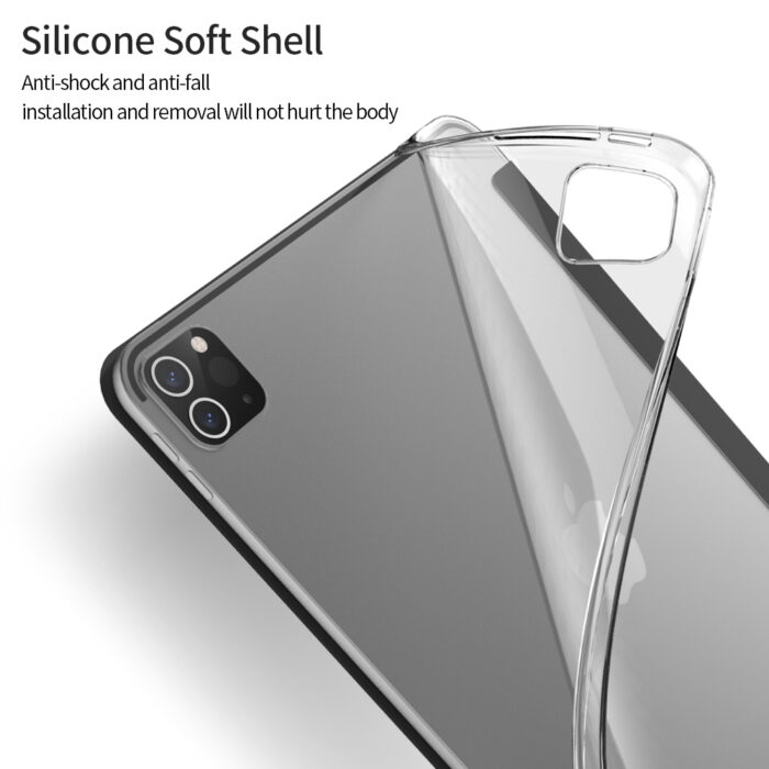 Support Case Wireless Charging for iPad Pro 2020 Soft TPU Cover – Bild 5