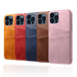Retro Kunstleder Handyhülle Schutzhülle Kreditkarten Etui Case für iPhone Modelle – Bild 6
