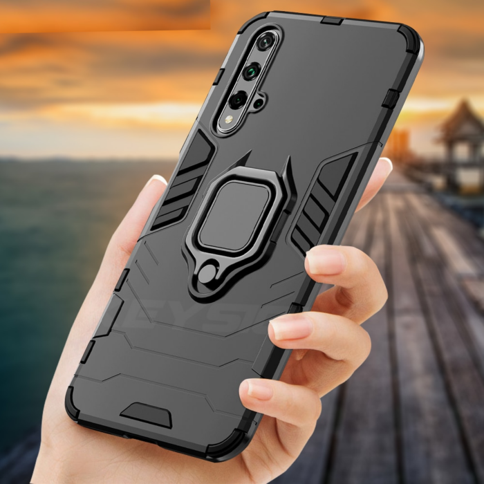 1231925523-1.png Schutz für Huawei Mate 30/20 Pro/P30/P20 lite/Y-Serie mit Ständerhalter & Autoring – Bild 1