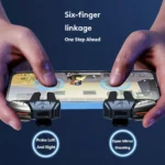 Gamepad Trigger Cotroller 6-Finger-Zielaufnahme l1 r1 Tasten Mobile Joystick – Bild 5