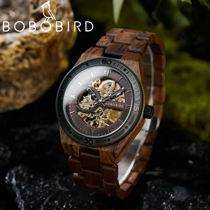 Top-Luxus-Herren-uhren-Bobo-Vogel-mechanische-Armbanduhr-Holz-Relogio-Masculino-perfekte-Vatertag-Geschenk-Holzkiste.webp Bobo Bird Herrenuhren - Automatikwerk, mechanische Armbanduhren in neuer Luxusmode für Männer – Bild 1