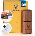 Bullverse Laptop Ständer 13-17 Zoll | Modernes Schreibtisch Zubehör | Ideale Laptop Erhöhung für Schreibtisch | Anpassbar an MacBook, Notebook & Co | Must-Have Laptop Zubehör…