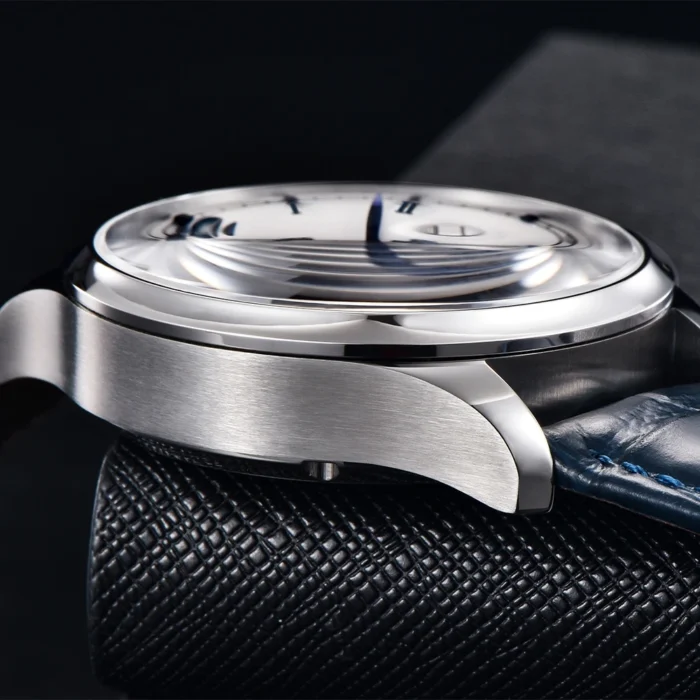 PAGANI DESIGN Herren Automatik Uhr mit Saphirglas, 41 mm, Power Reserve, Wasserdicht, Edelstahl – Bild 4