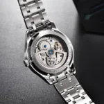 PAGANI DESIGN Herren Automatik Uhr mit Saphirglas, 41 mm, Power Reserve, Wasserdicht, Edelstahl – Bild 8