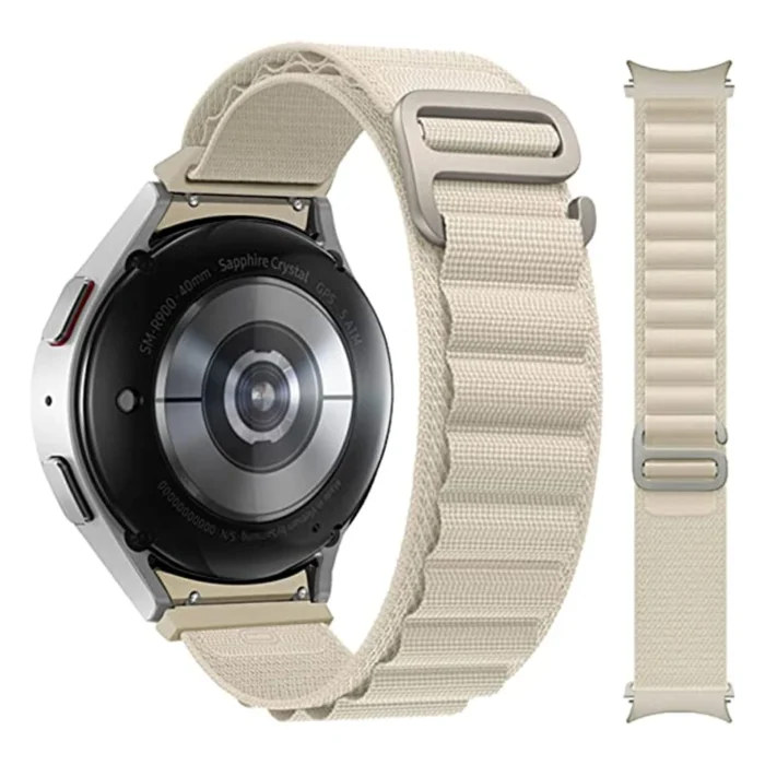 Armband für Samsung Galaxy Watch 4/5/6 40mm 44mm 43mm 45mm 47mm Alpin Loop Nylon Armband Uhr Band – Bild 3