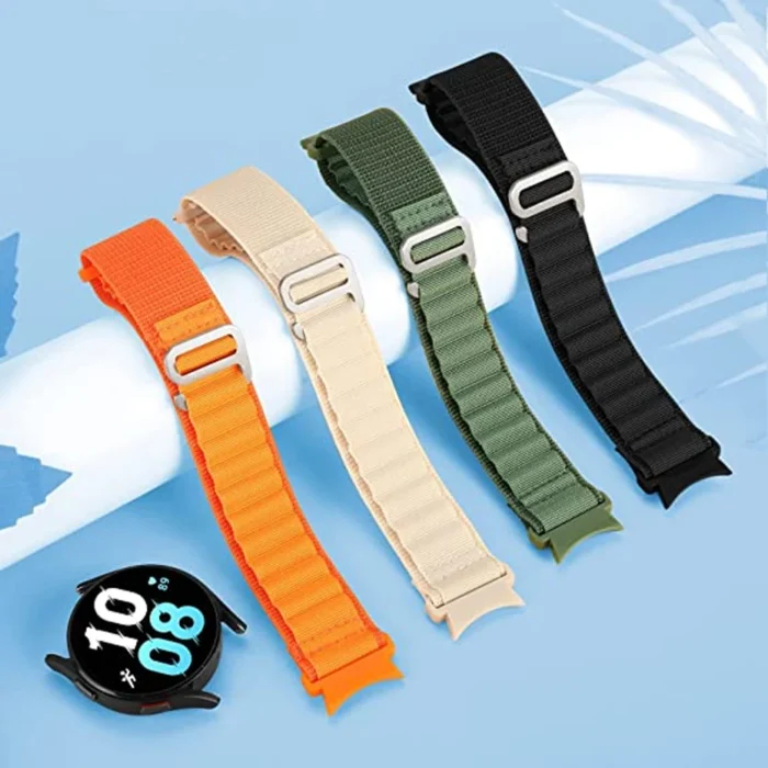 Armband für Samsung Galaxy Watch 4/5/6 40mm 44mm 43mm 45mm 47mm Alpin Loop Nylon Armband Uhr Band – Bild 4