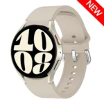 Armband für Samsung Galaxy Watch 40/42/44/46mm schwarz Silikon – Bild 2