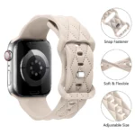 Geflochtenes Apple Watch Armband 38-49mm – Bequem, Stilvoll & Personalisiert – Bild 4