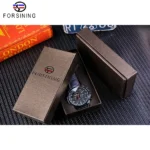 Mechanische Armbanduhr Männer Sportuhr Automatik Edelstahl Lederarmband Wasserdicht – Bild 6