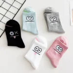 5 Paar lustige Motivsocken für Damen bequem und vielseitig – Bild 6