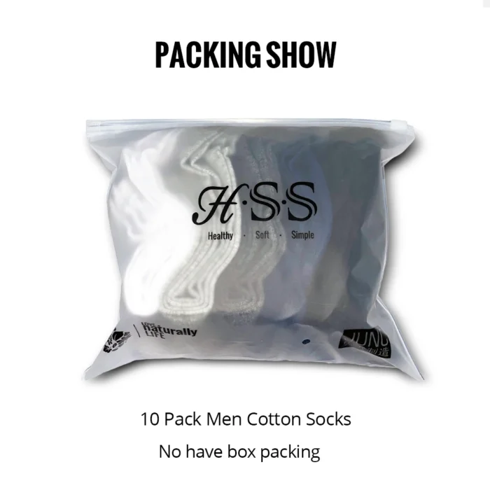 Herren Baumwollsocken 5-10 Paar atmungsaktiv Gr. 42-47 Sommer Winter – Bild 2