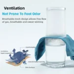 5 Paar Herren Sportsocken atmungsaktive Baumwolle Sommer Gr 38-45 – Bild 2