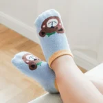 6 Pairs Kids Cotton Socks Cute Cartoon Animal Pattern Comfy Breathable Baby Non-slip Floor Socks – Bild 5