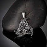 Männer Celtics Knoten Trinity Anhänger Halskette Edelstahl Nordische Runen Slawischen Isländischen Schmuck Vikings Amulett Vintage Männliche Geschenke – Bild 7