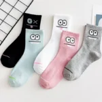 5 Paar lustige Motivsocken für Damen bequem und vielseitig – Bild 3