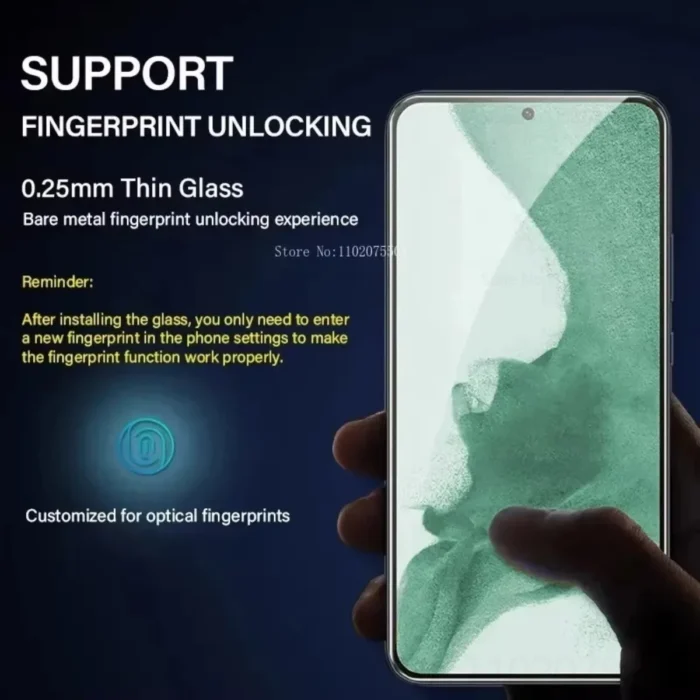 Handyschutzglas für Samsung Galaxy S25 S24 S23 S21 Ultra S20 Plus S20 S10 3er Set – Bild 2