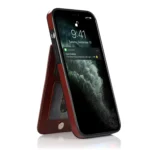 Handyhülle für iPhone 16 15 14Plus 13 12 11ProMax X XR XS Kunstleder Kartenfach – Bild 6