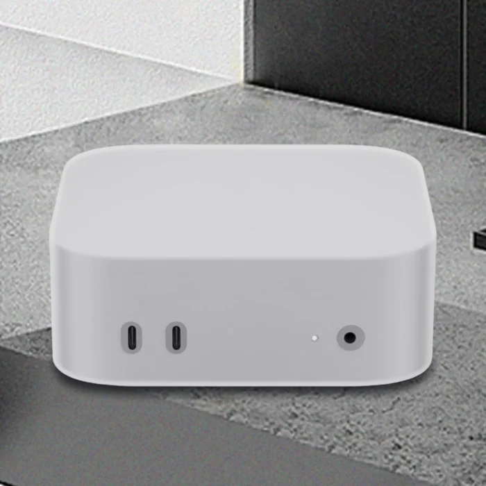 Schutzhülle für Mac Mini M4 Pro 2024 Silikon Schwarz Stoßfest Kratzfest – Bild 7