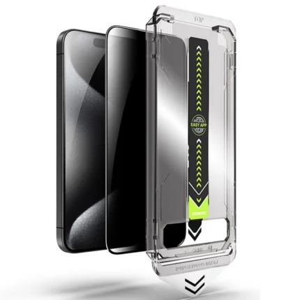 Displayschutz für Apple iPhone 15 Pro Max 16 Serie 9H 0,33mm Schutzglas Set