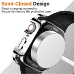 Waterproof Case for Apple Watch 7 8 9 45mm 41mm 10 46mm 42mm Screen Protector Glass+Cover Bumper for iWatch 4 5 SE 6 44mm 40mm – Bild 4
